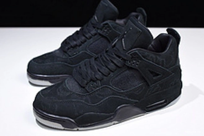 Cheap TB Nike 930155 4 001 black retro Jordan kaws Air 0717